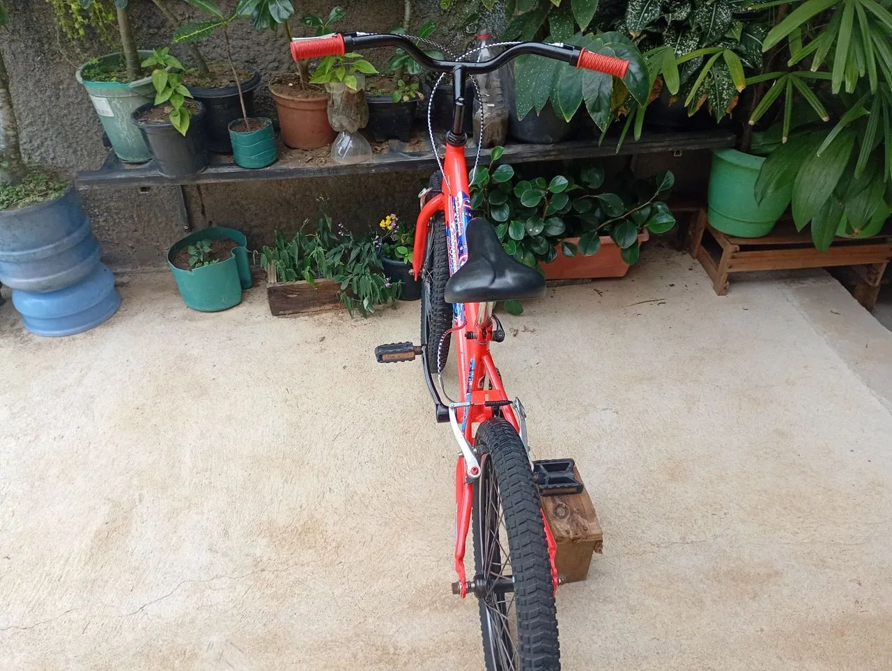 Bicicleta infantil aro 20 reformada  - Foto 4