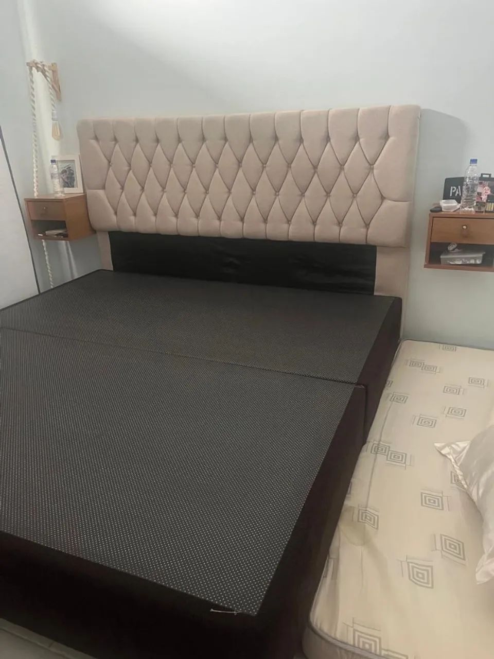 Cama casal king (colchão Emma)