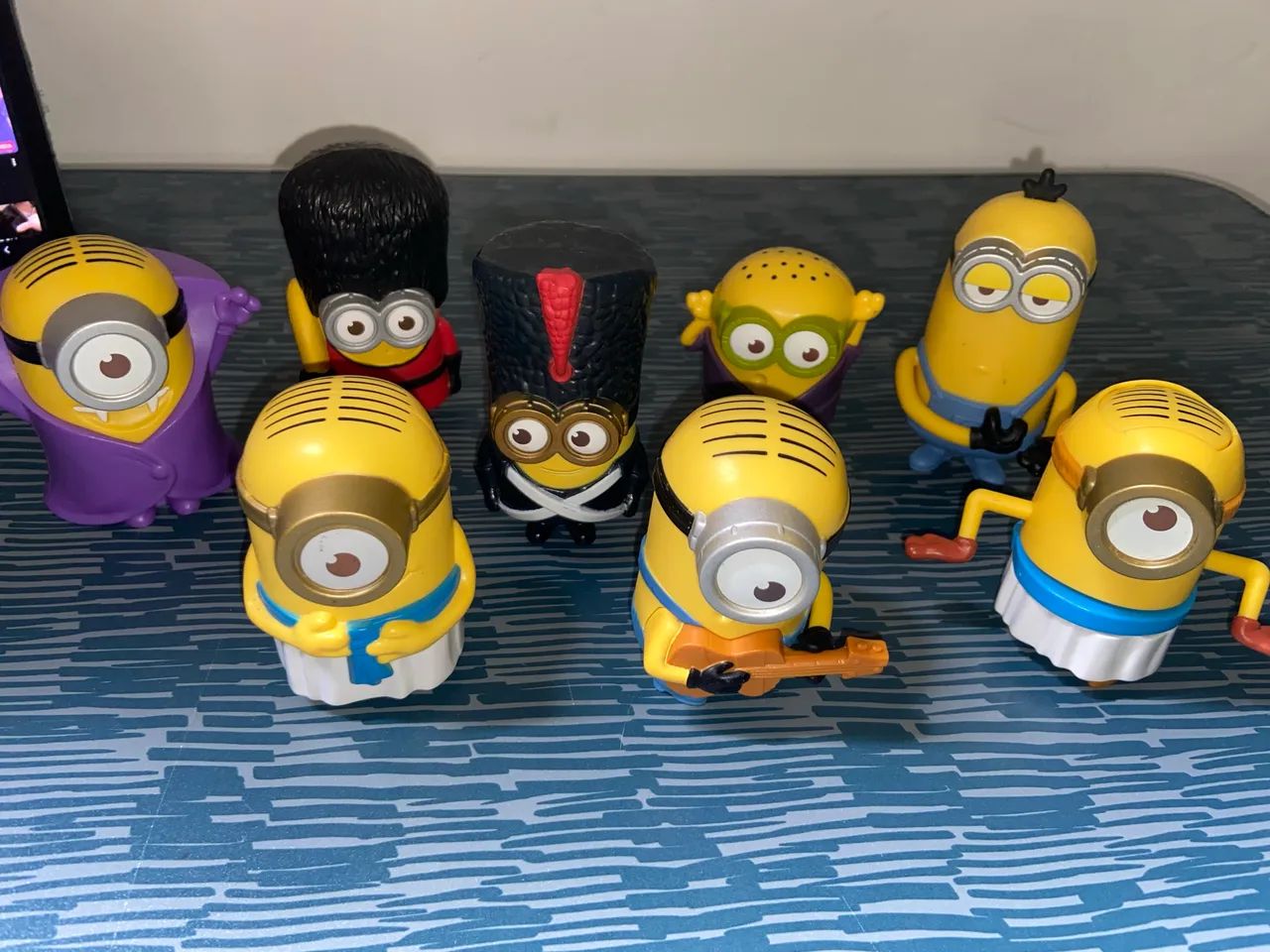  BONECOS COLEÇAO MCDONALDS 2015 EM ÓTIMO ESTADO 