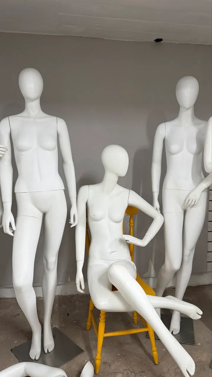 8 manequins fibra - Foto 3