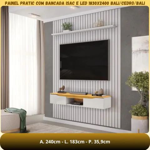 Painel pratic com led