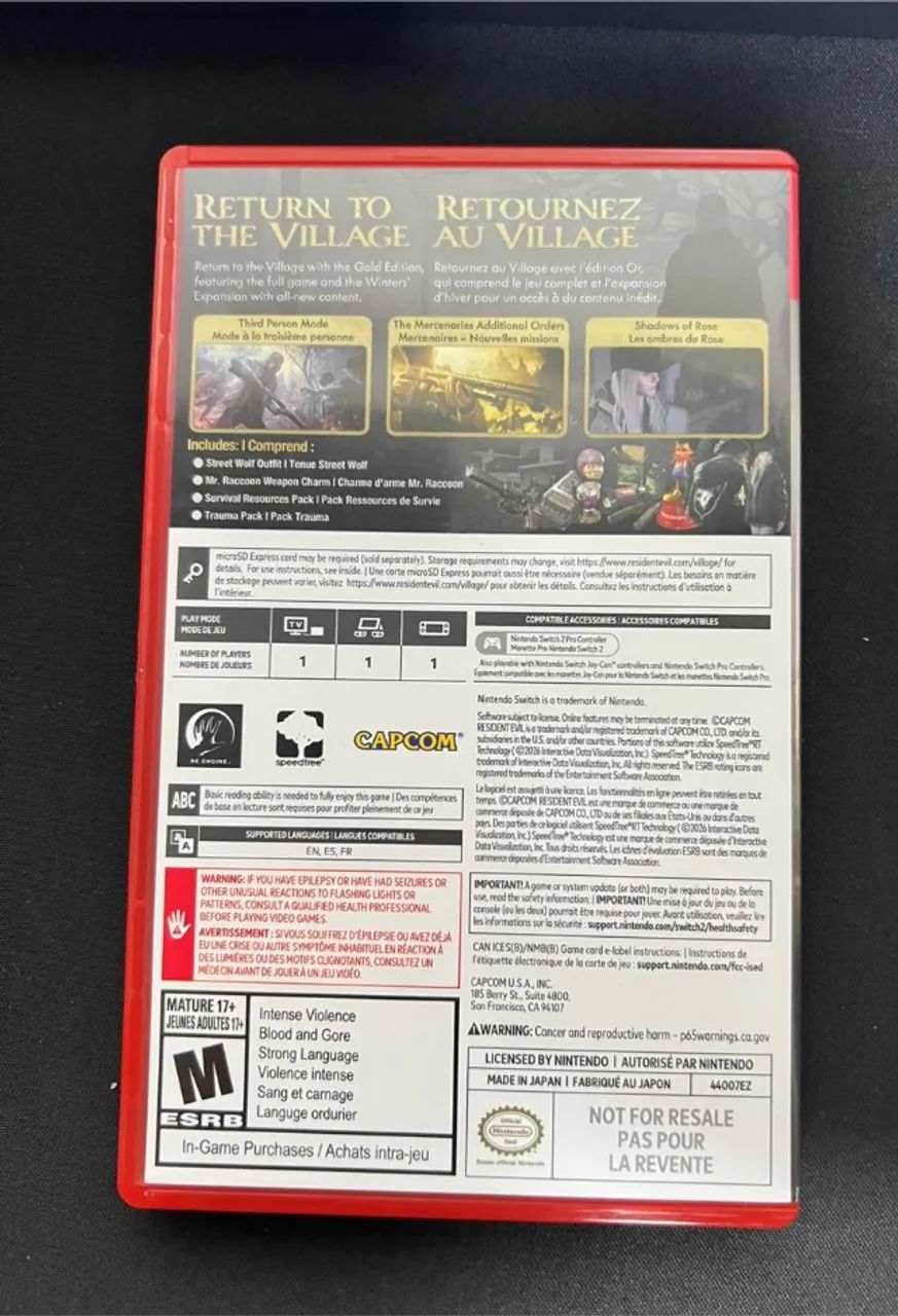 Jogo Nintendo Switch 2: Resident Evil Village - Foto 2