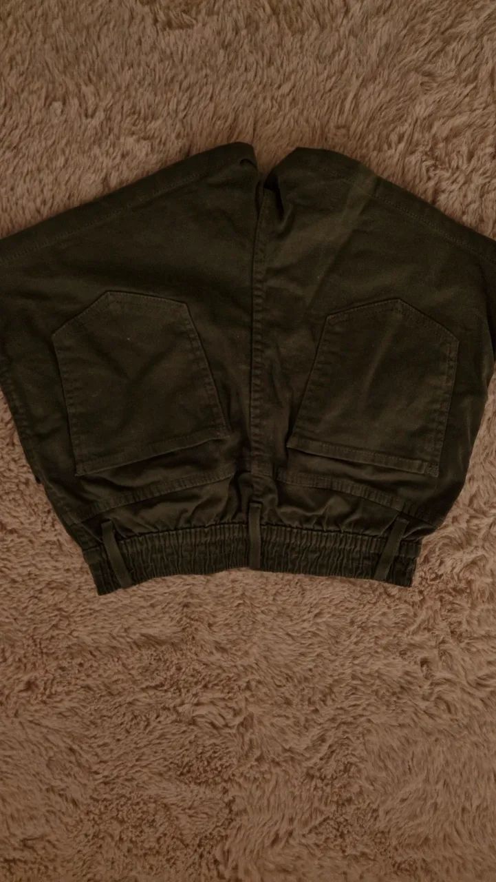 Short jeans verde musgo - Foto 2