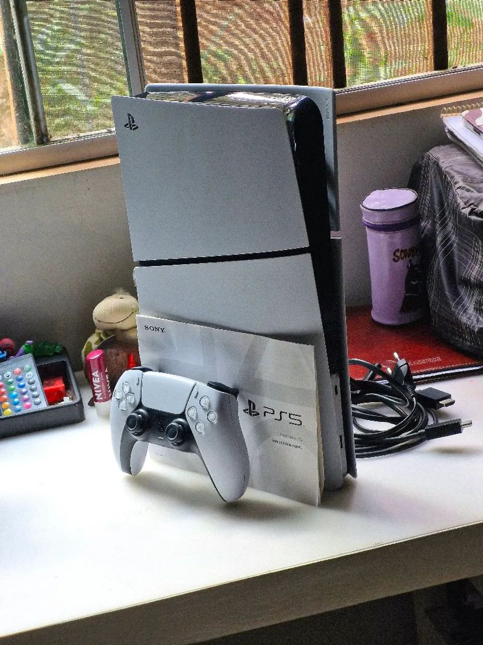 PlayStation 5 Slim Mídia Digital 1TB (Pouco tempo de uso) - Foto 4