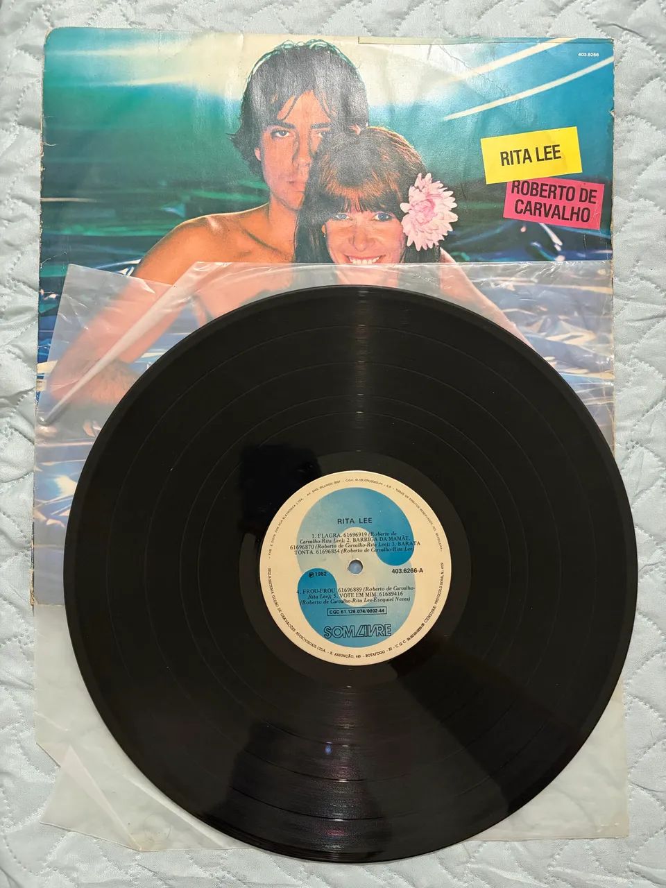 Vinil/LP Rita Lee e Roberto de Carvalho  - Foto 2
