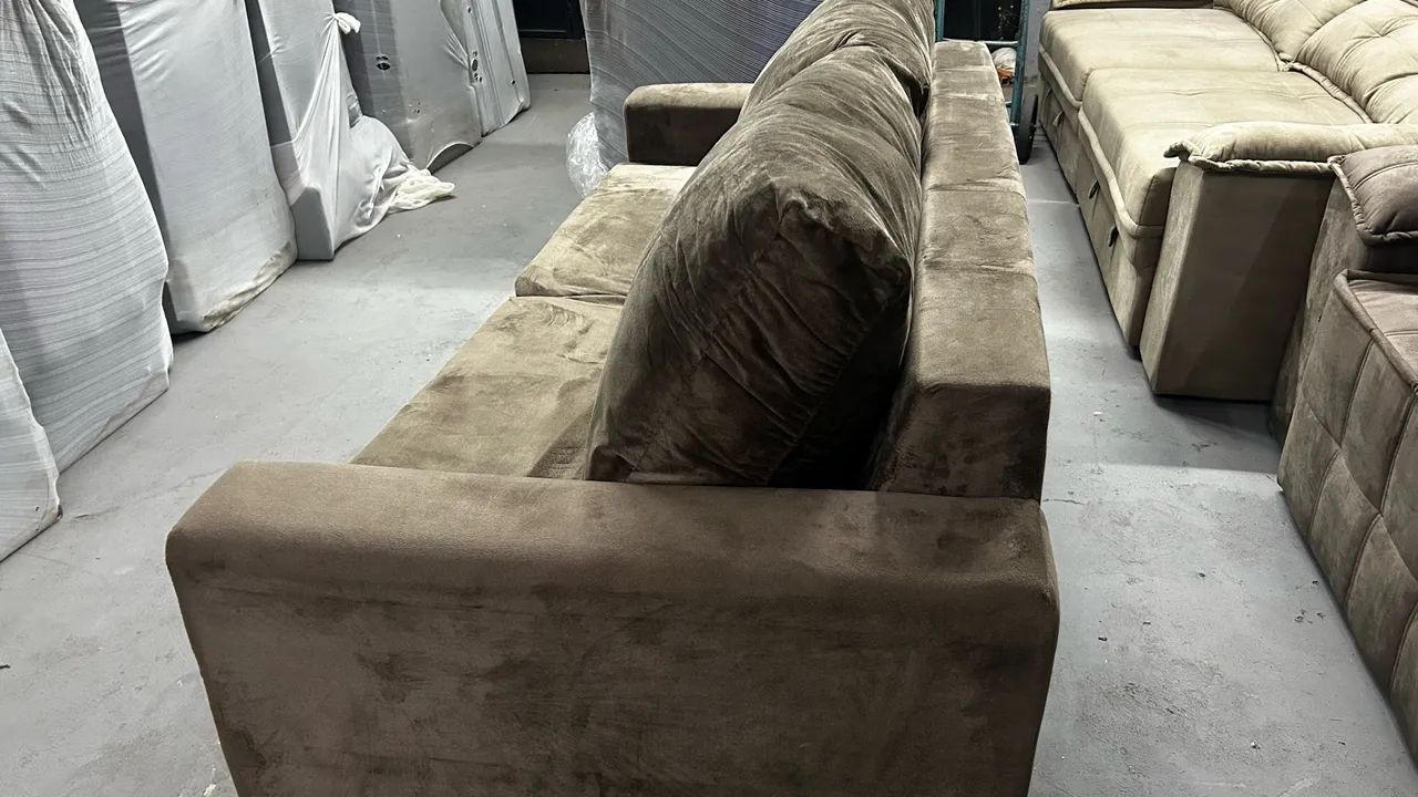 Sofá Fixo GIGANTE 2.00m NOVO ( Direto da Fábrica )  - Foto 3