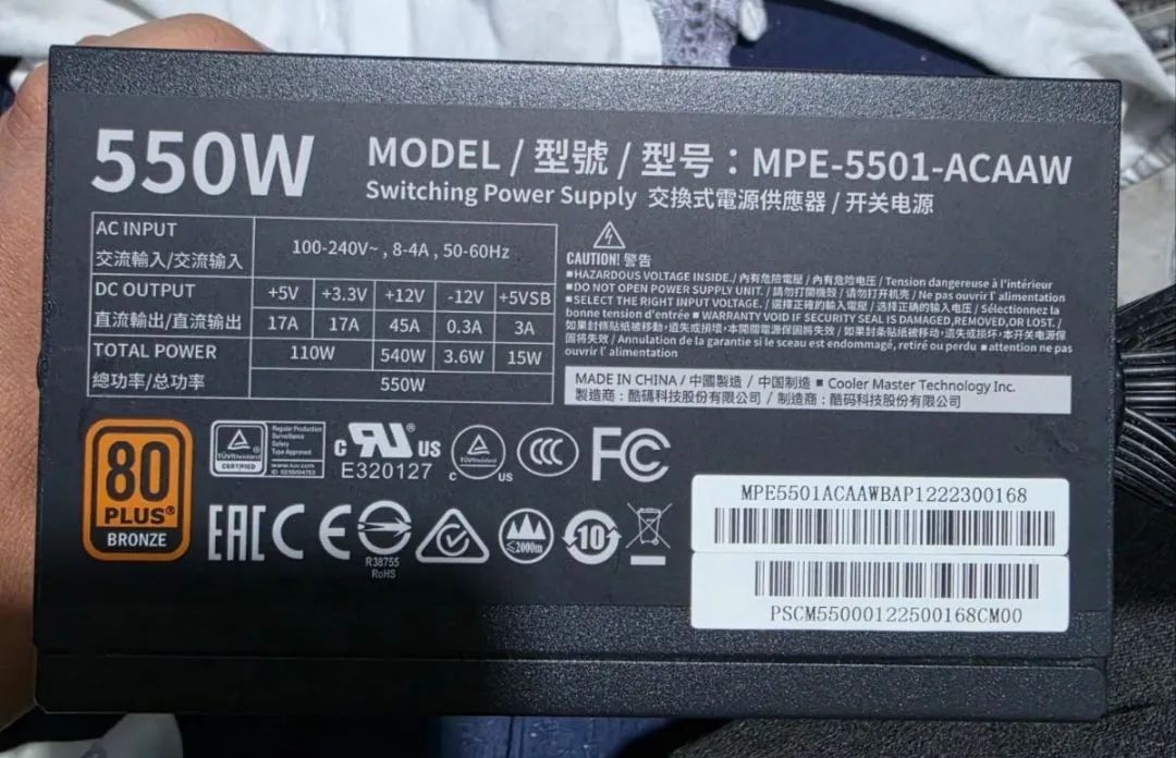 Placa de Vídeo RX 580 8GB + Fonte 550w - Predator - Foto 5