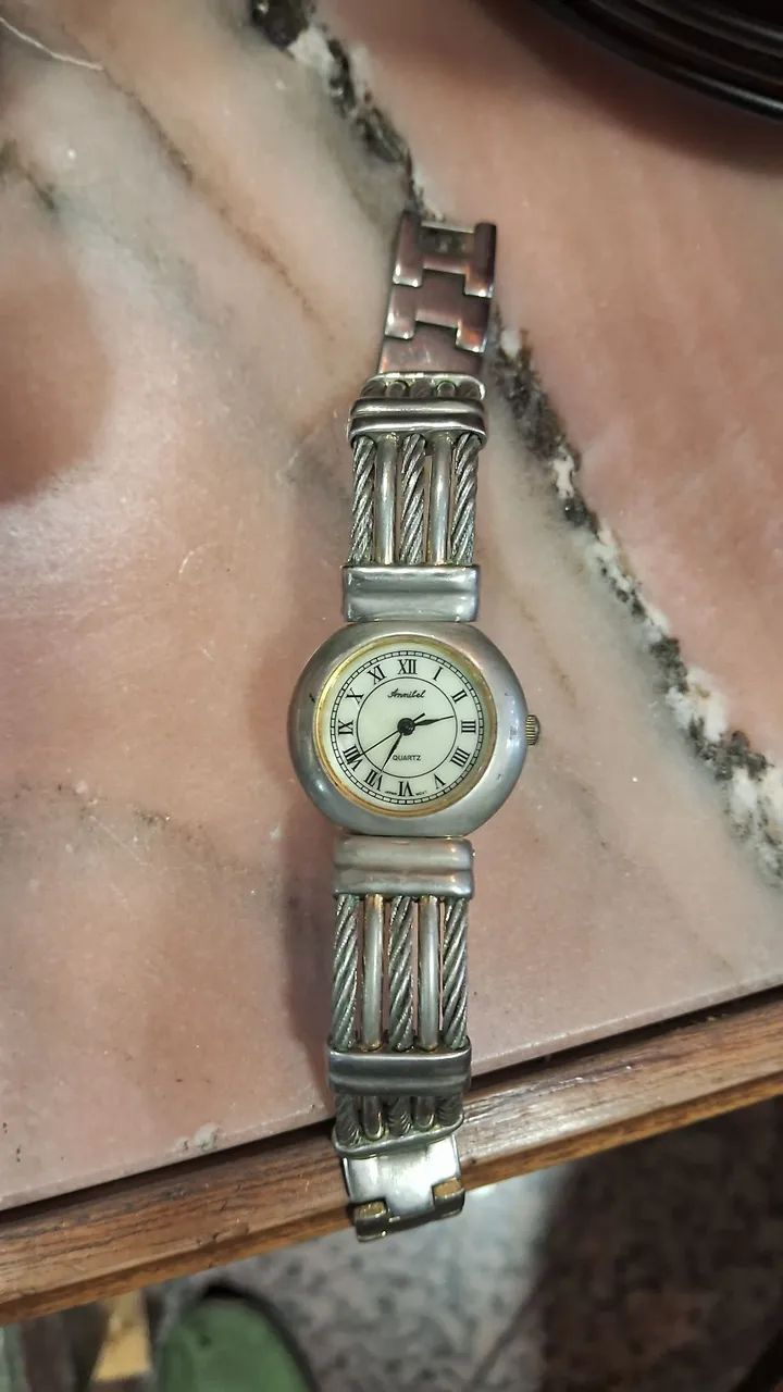 relógio feminino Antigo Annitel Quartz