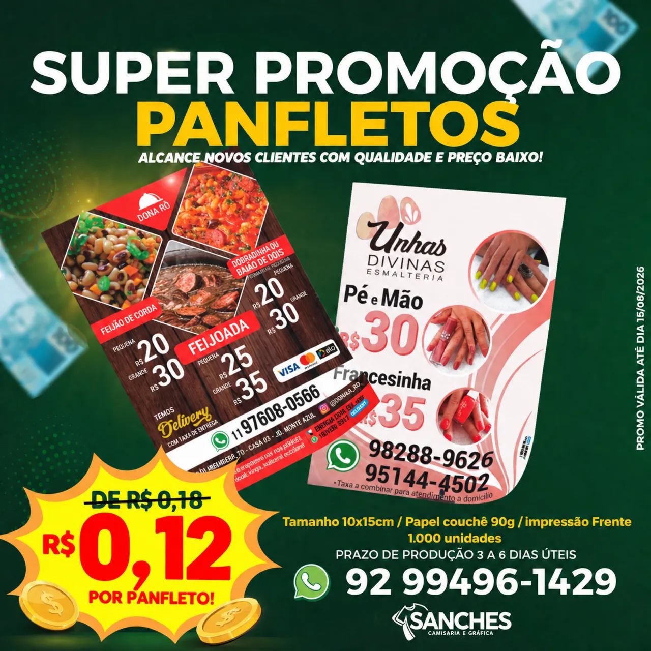 Super PROMOÇÃO panfletos