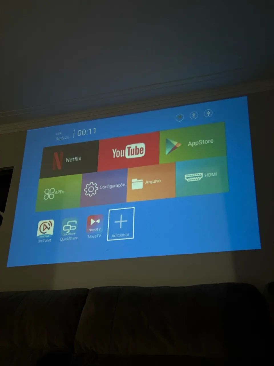 PROJETOR HY300-A ? SMART PROJECTOR - Foto 5