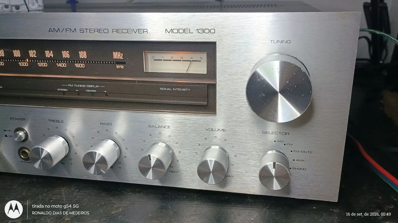 RECEIVER gradiente 1300 ( FM está baixo) - Foto 5