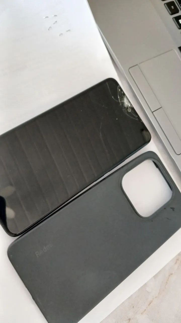 Redmi Note 14 4G 256GB 8GB RAM - Tela Quebrada