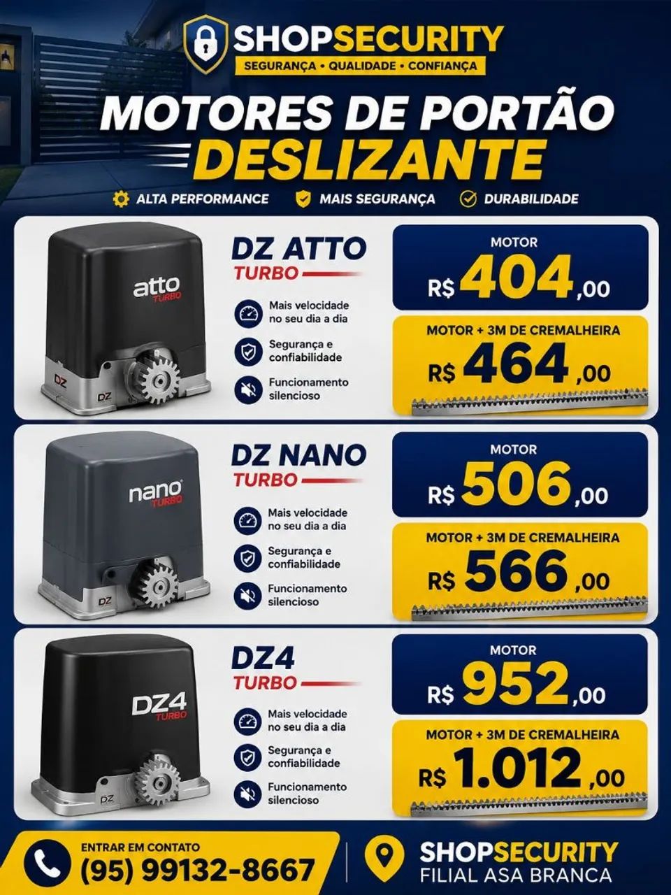 MOTOR DE PORTAO