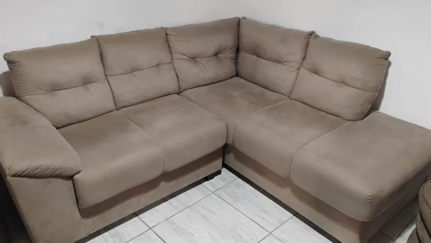 Sofá 5 lugares de canto