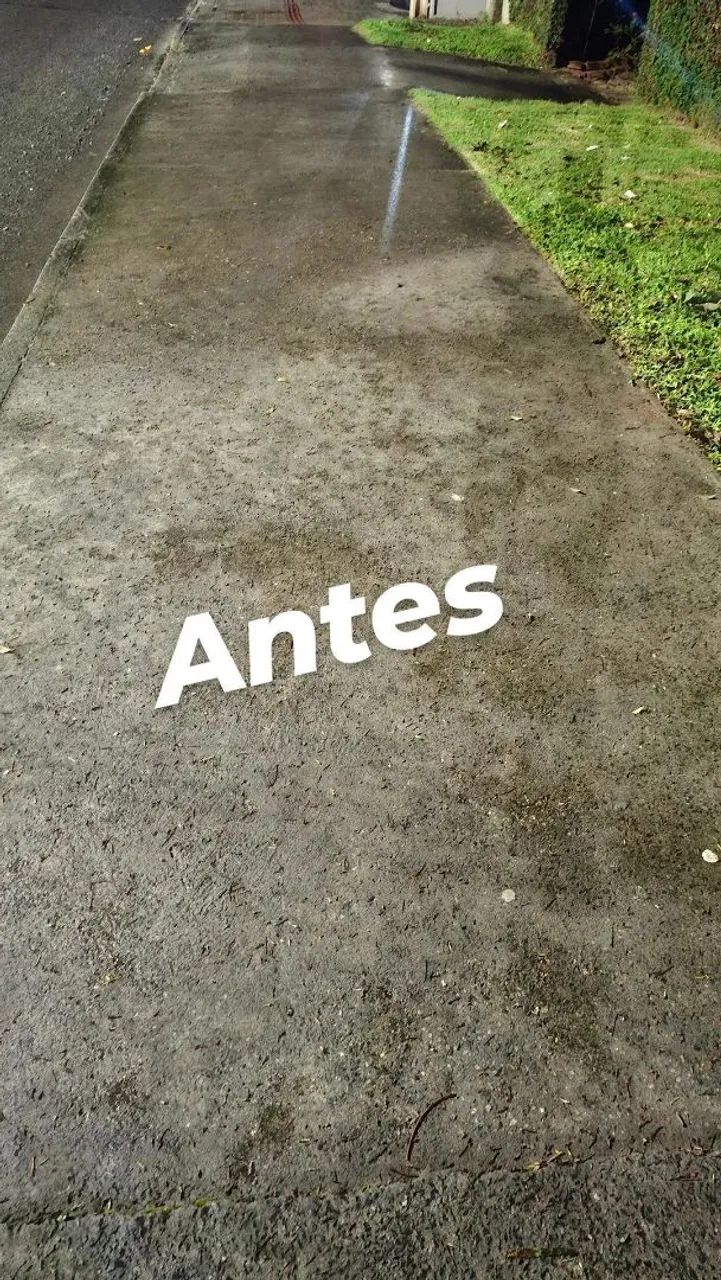 Limpeza calçada sem água  - Foto 4