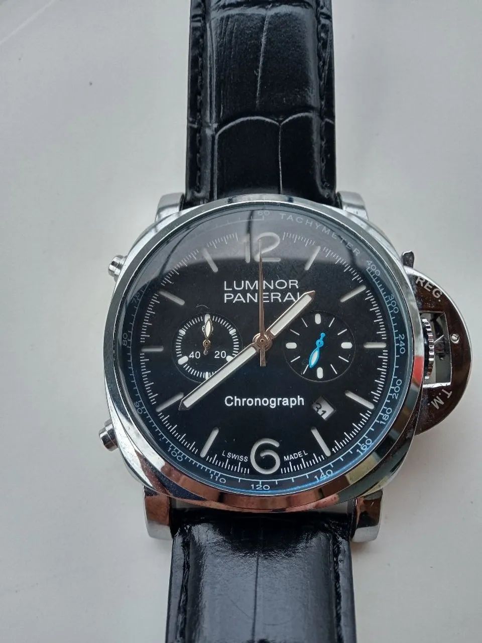 Relógio panerai luminor quatzo