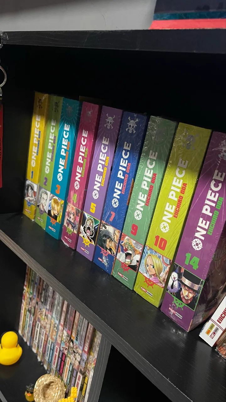 Mangás One Piece 3 em 1 - Perfeito estado e com desconto - Foto 4
