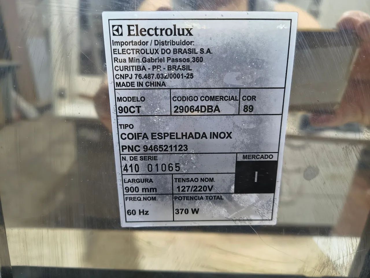 Coifa Eletrolux espelhada 90ct - Foto 4