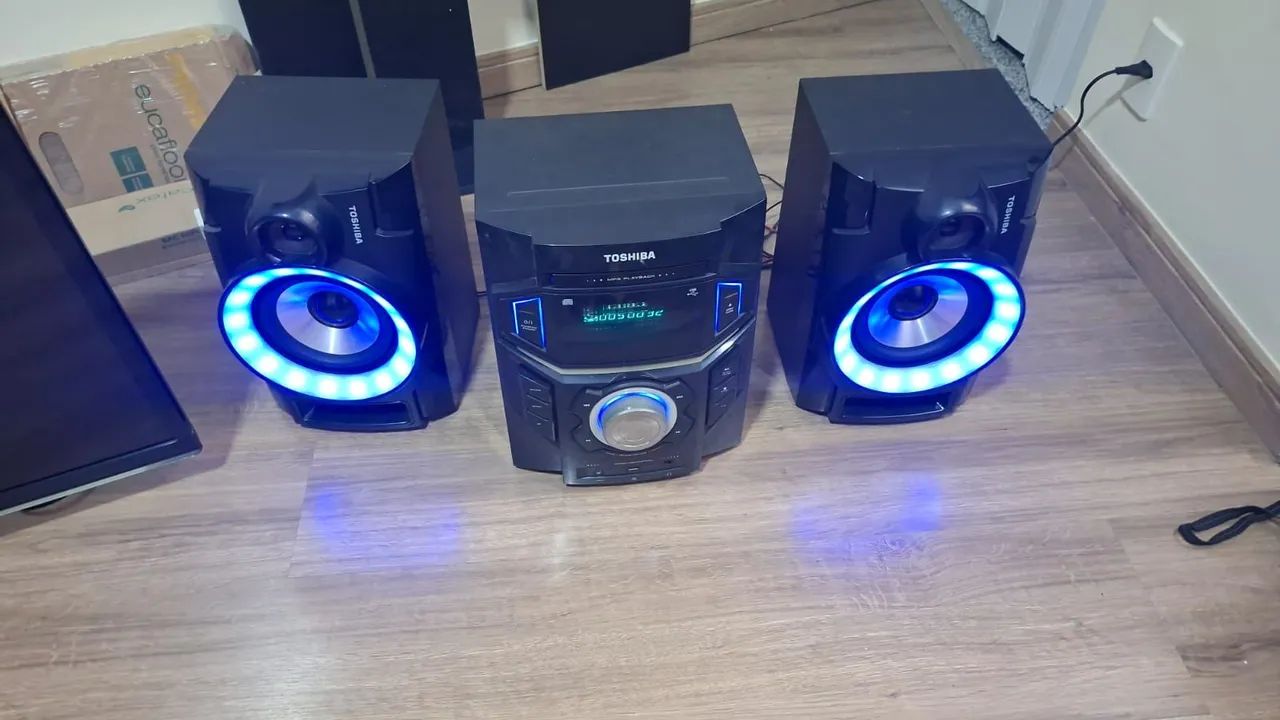 Mini system Toshiba com CD e USB - Foto 5