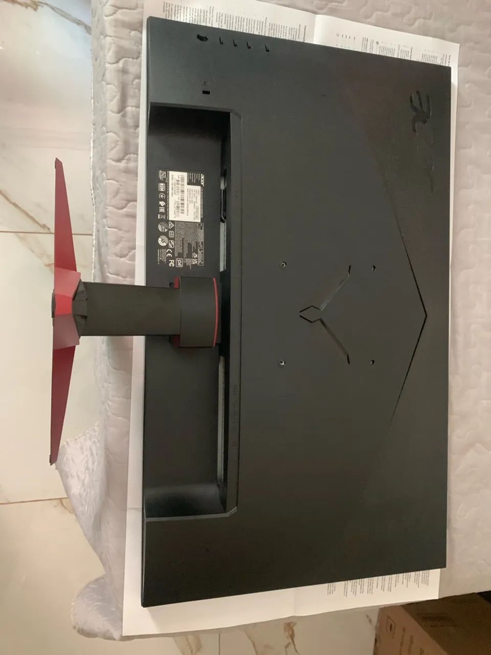 Monitor gamer Acer 27 Polegadas FHD IPS, 165Hz,1ms, Freesync premium, Som integrado  - Foto 2