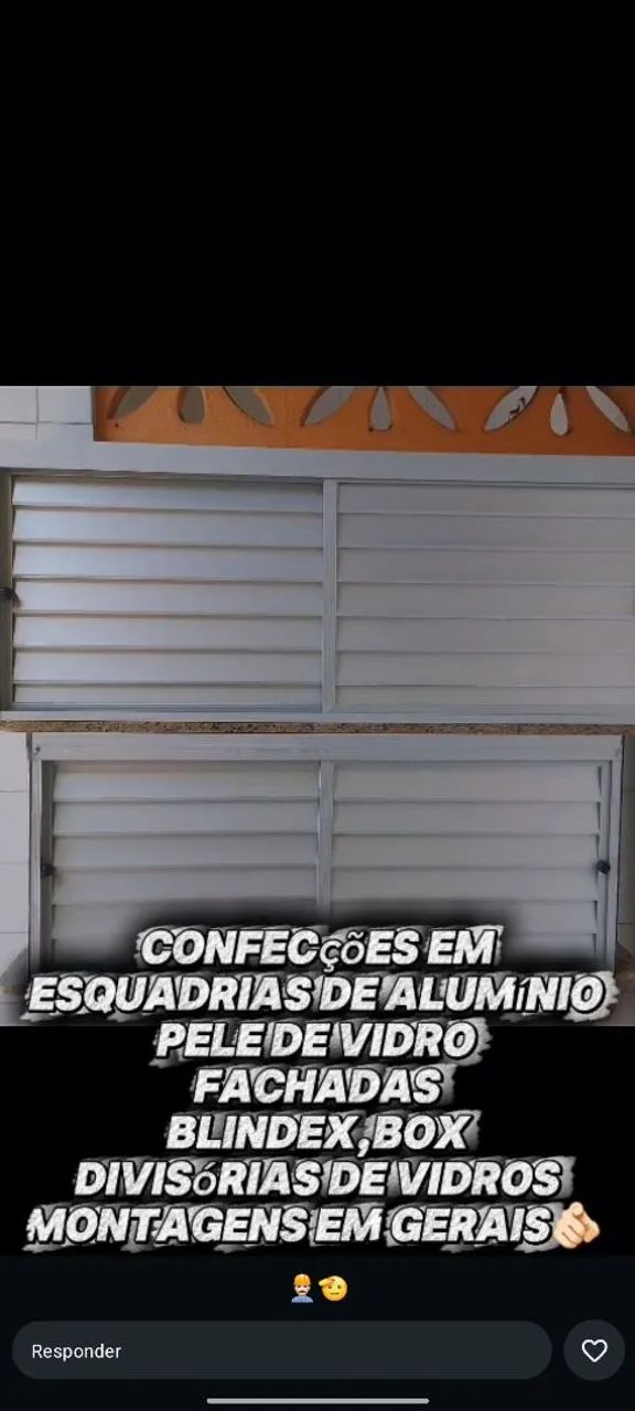 Trabalhando com esquadrilhas de alumínio, venha fazer só orçamento - Foto 3
