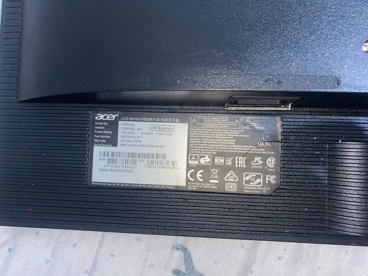 Monitor acer 19,5 polegadas  - Foto 5