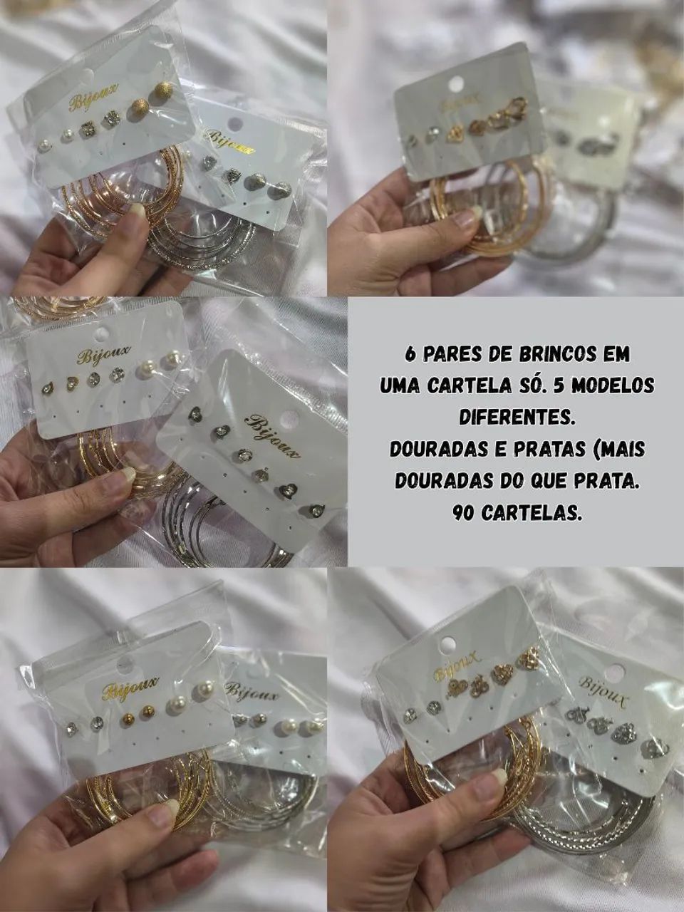 Kit 223 bijuterias  - Foto 4