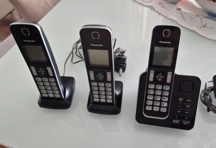 telefone fixo central + 2 extensões - Foto 2
