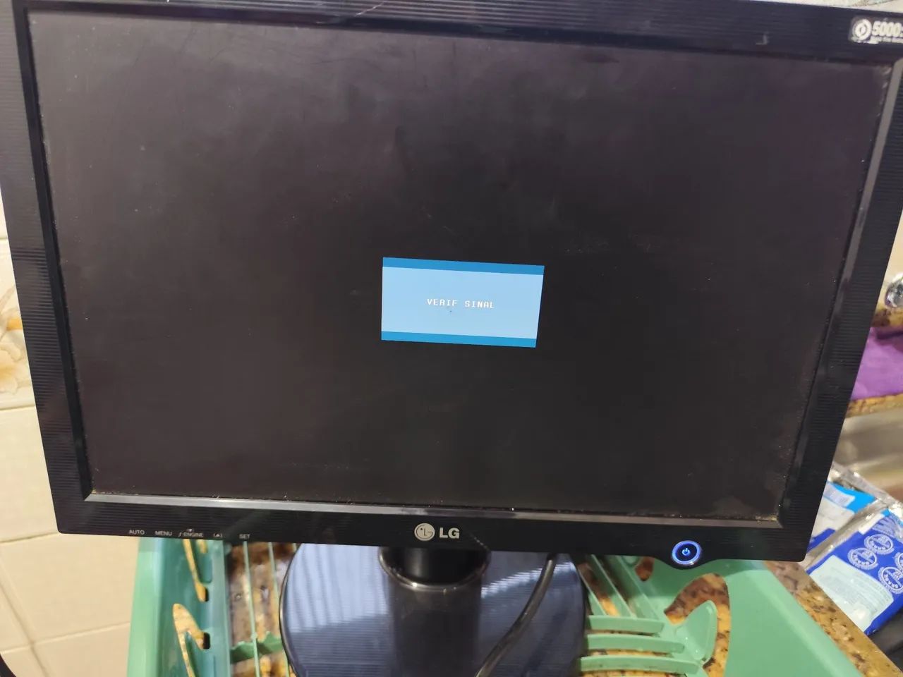 Monitor LG 17 polegadas l177ws bivolt  - Foto 3