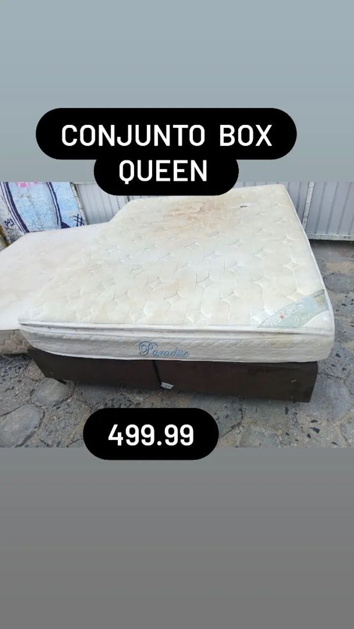 Cama box casal