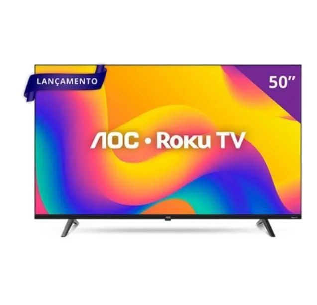 TV AOC ROKU SMART50  POLEGADAS  - Foto 3