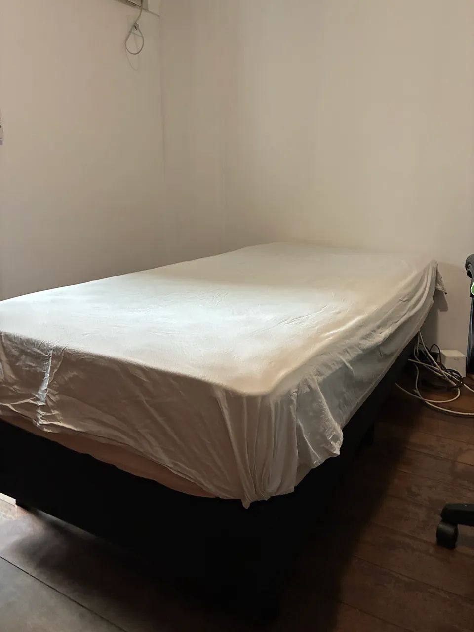 KIT completo: Cama box ortobom (incluso colchão e cabeceira)