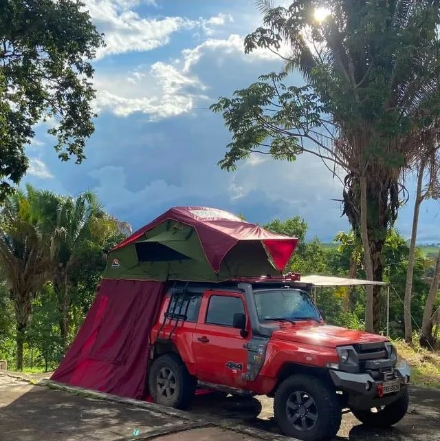 Vendo barraca de teto Blue Camping