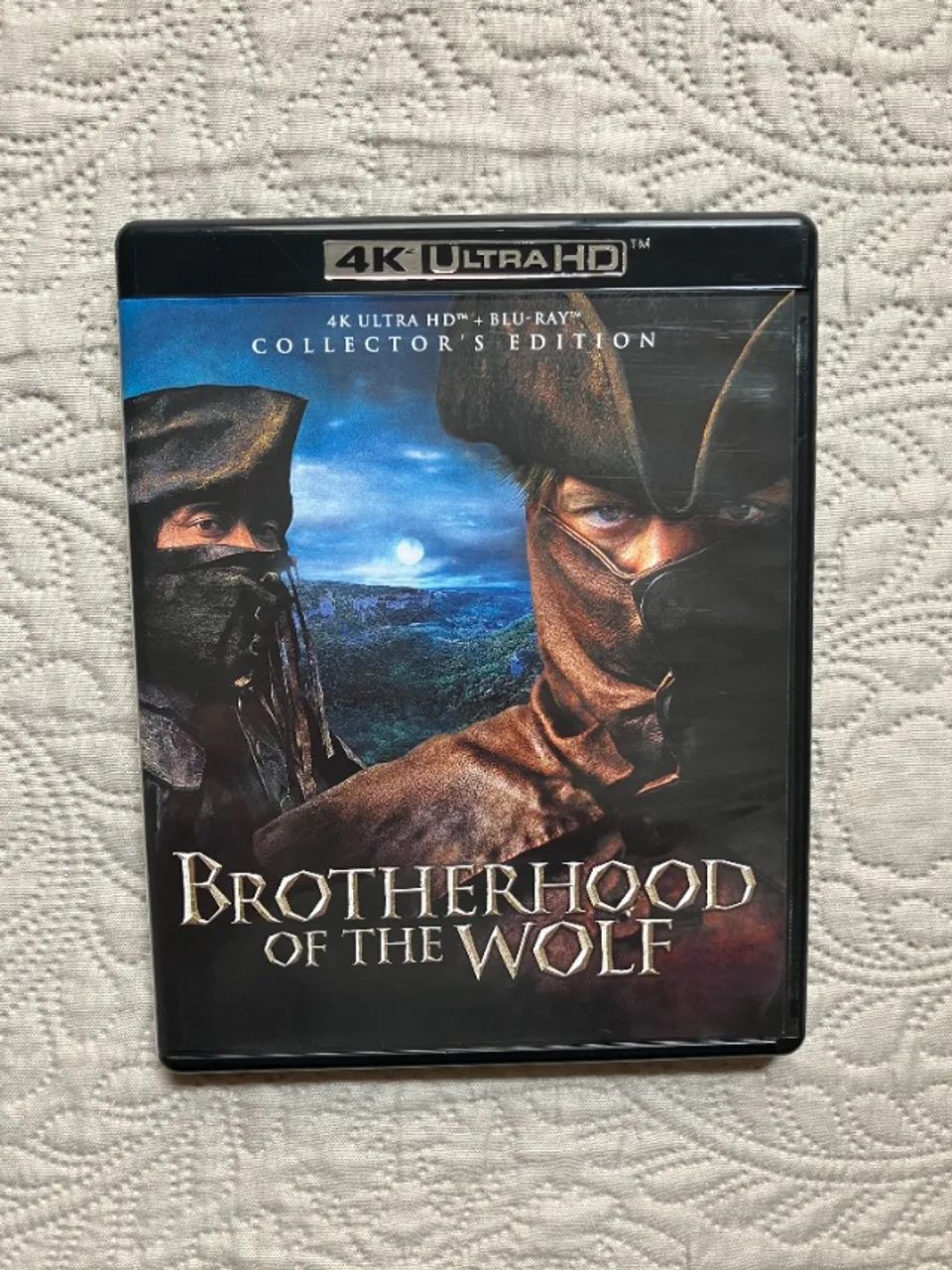 o pacto dos lobos (4k + bluray duplo) 3 discos - Antiguidades