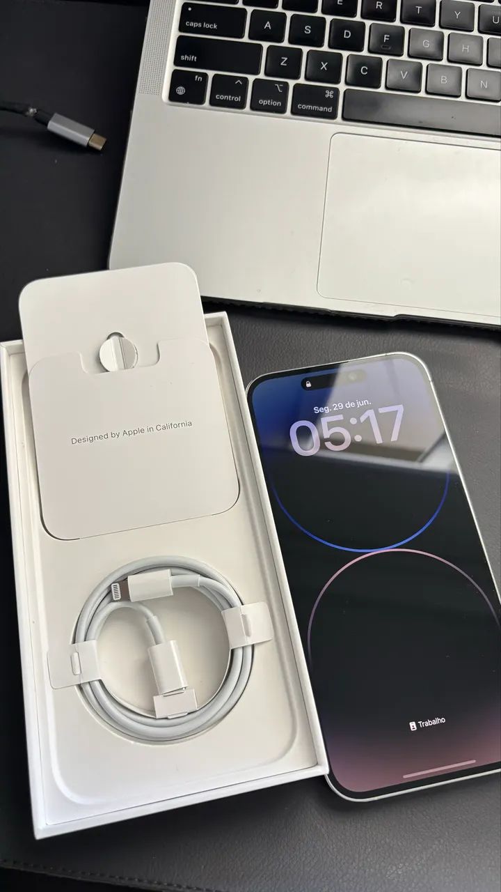 iPhone 14 Pro Max 128GB - Prata - Excelente estado