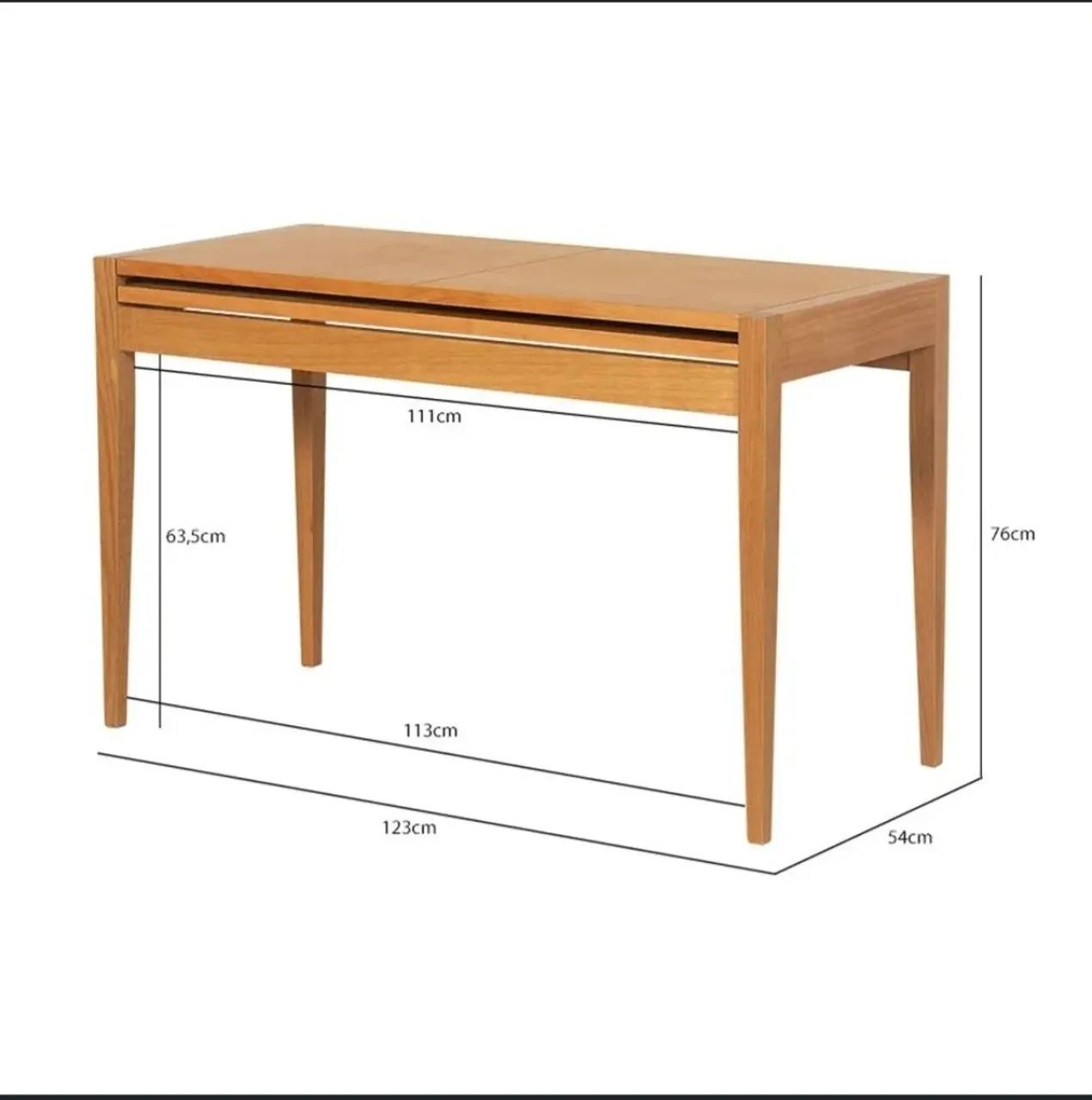 Mesa de jantar extensível - Foto 4