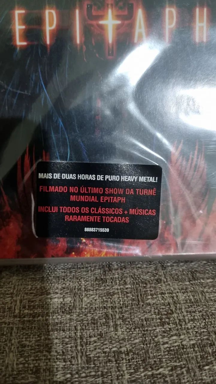 DVD EPITAPH DO JUDAS PRIEST- novo lacrado - Foto 2