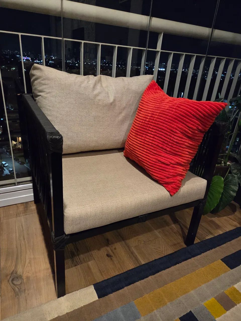 Conjunto sofá varanda com mesa - Foto 2