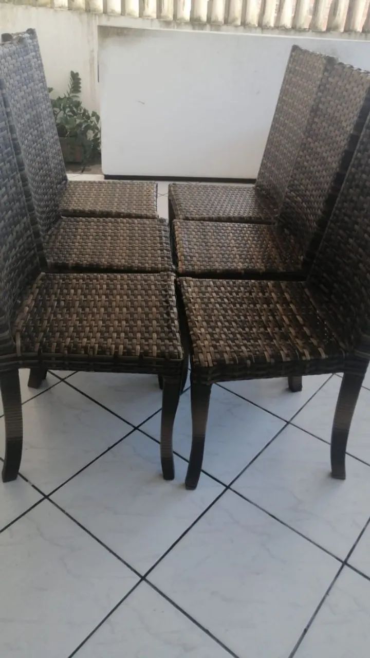Cadeiras de Palha para Sala de Jantar