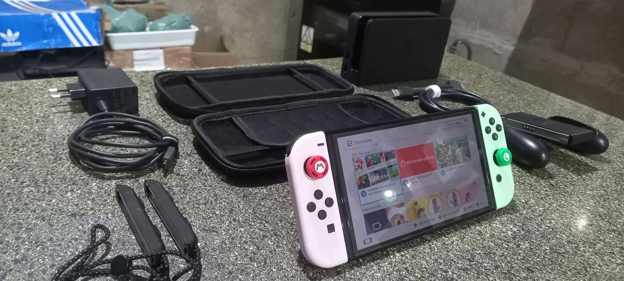 Nintendo Switch OLED impecável, novíssimo e funcionando 100% - Foto 2