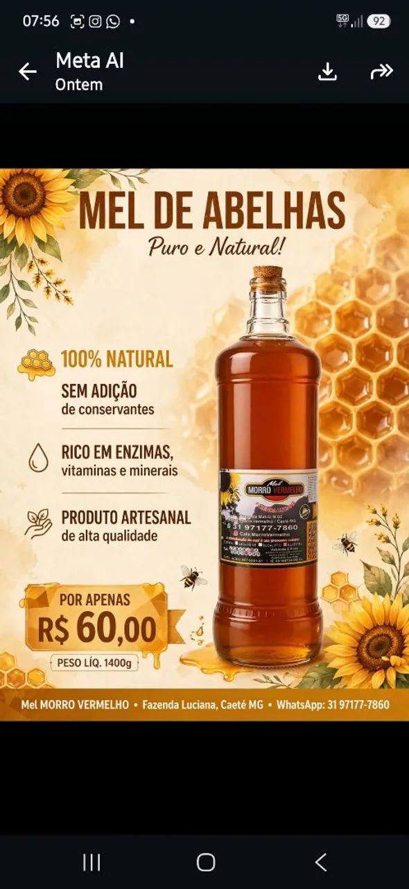Mel puro e natural e barato - Foto 5