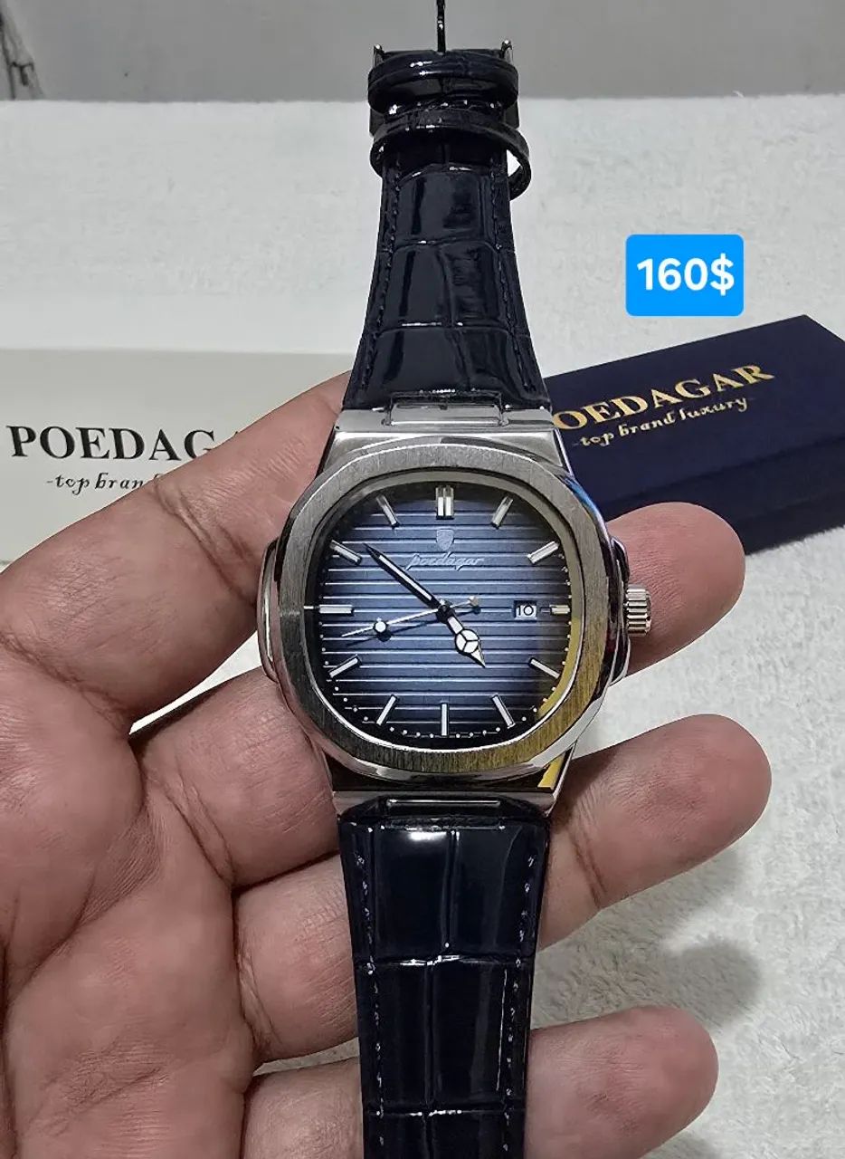 Relógio da Poedagar pulseira azul original 