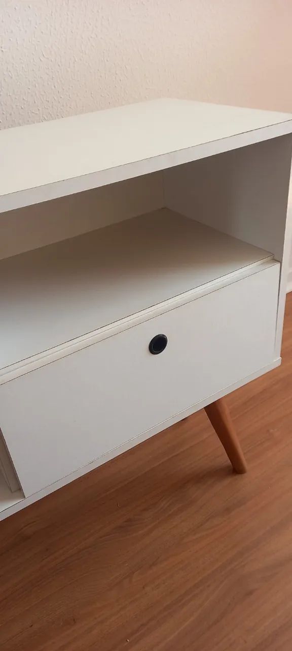 Aparador/Rack Branco - Perfeito Estado - Foto 5
