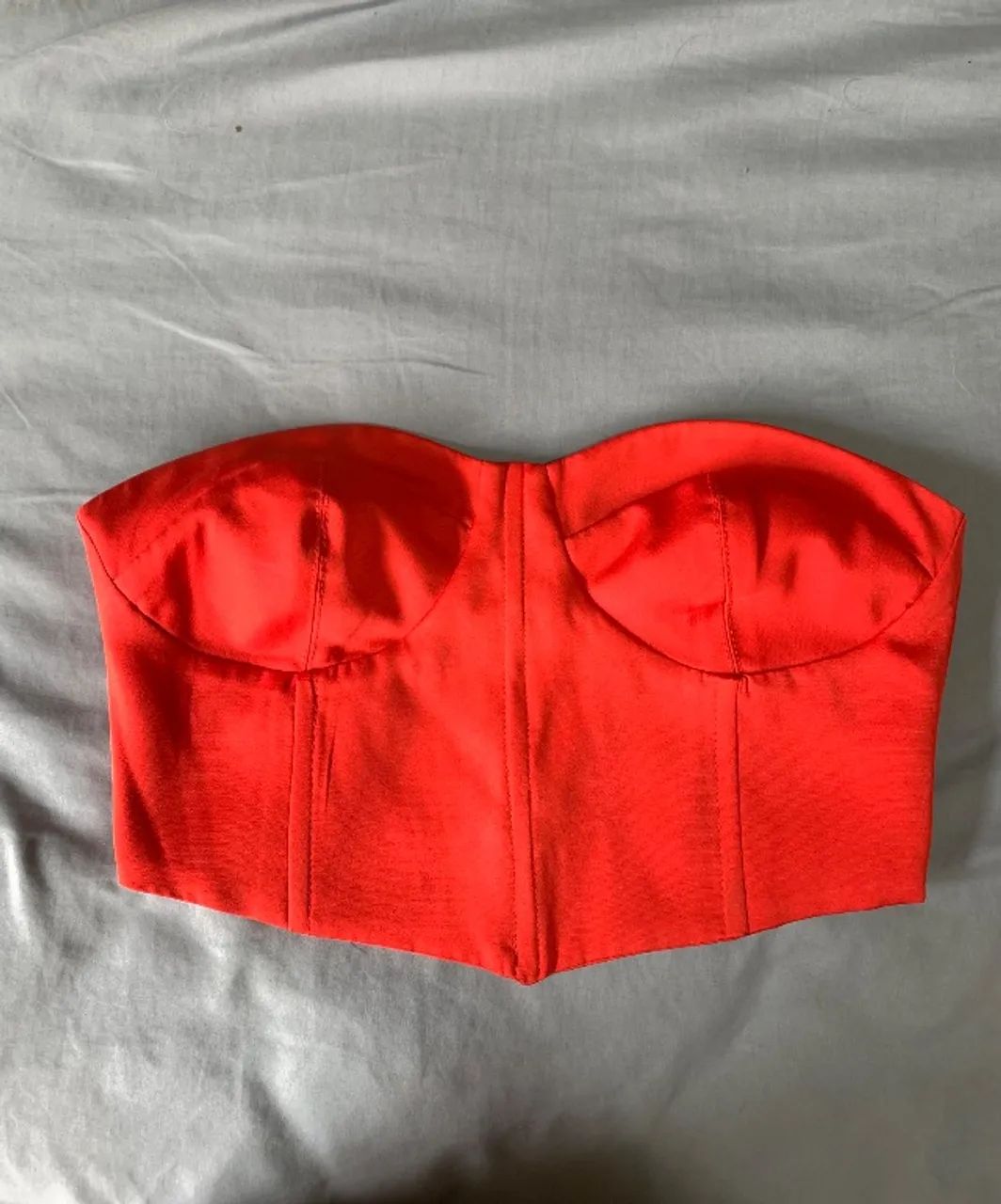 Cropped Vermelho P/M