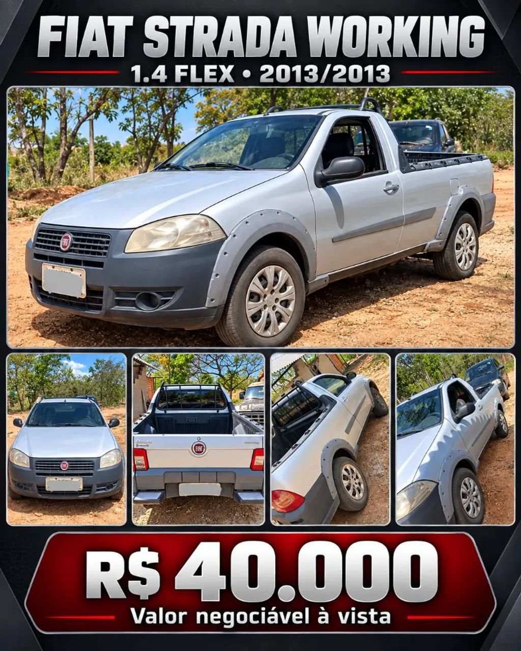 Fiat Strada 1.4 MPI FIRE FLEX 8V CS 2013