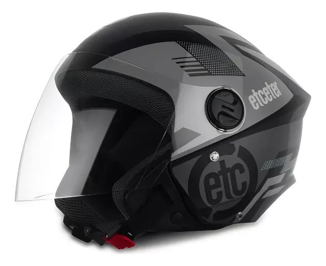 Capacete Aberto Etceter New Liberty 3, com Selo Imentro e Refletivo - Foto 3