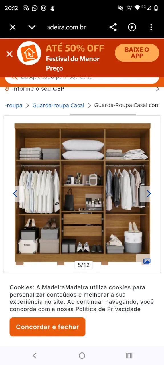 Guarda roupa  - Foto 2