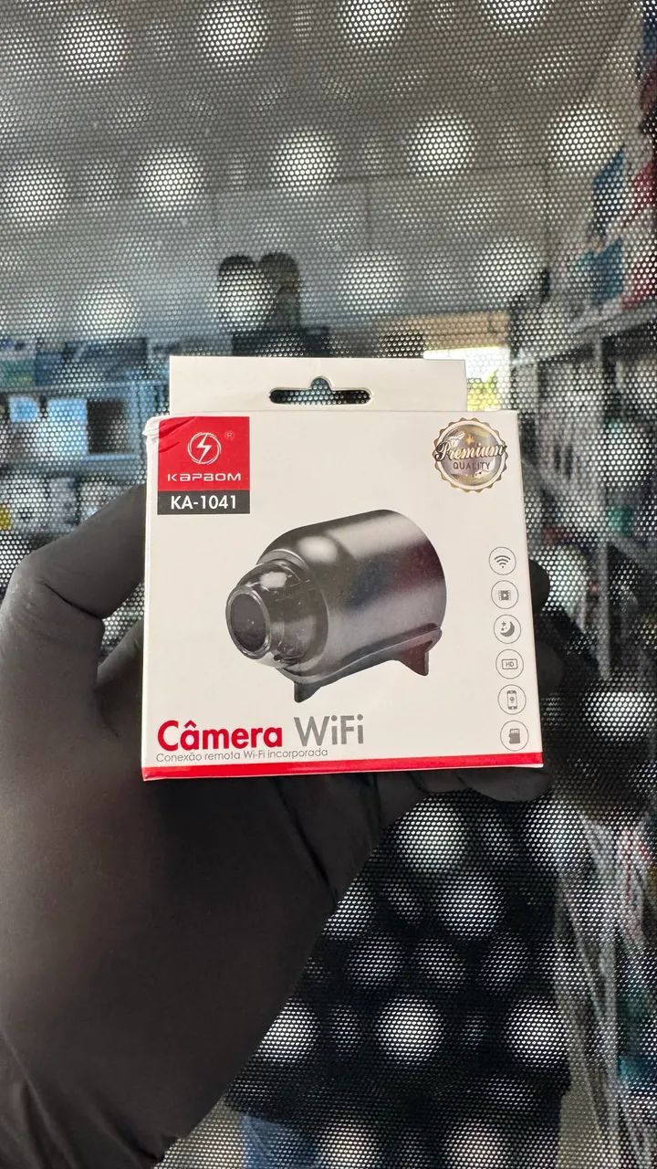 Mini câmera espiã Wi-Fi - Câmeras e Filmadoras - Jardim Colibri II