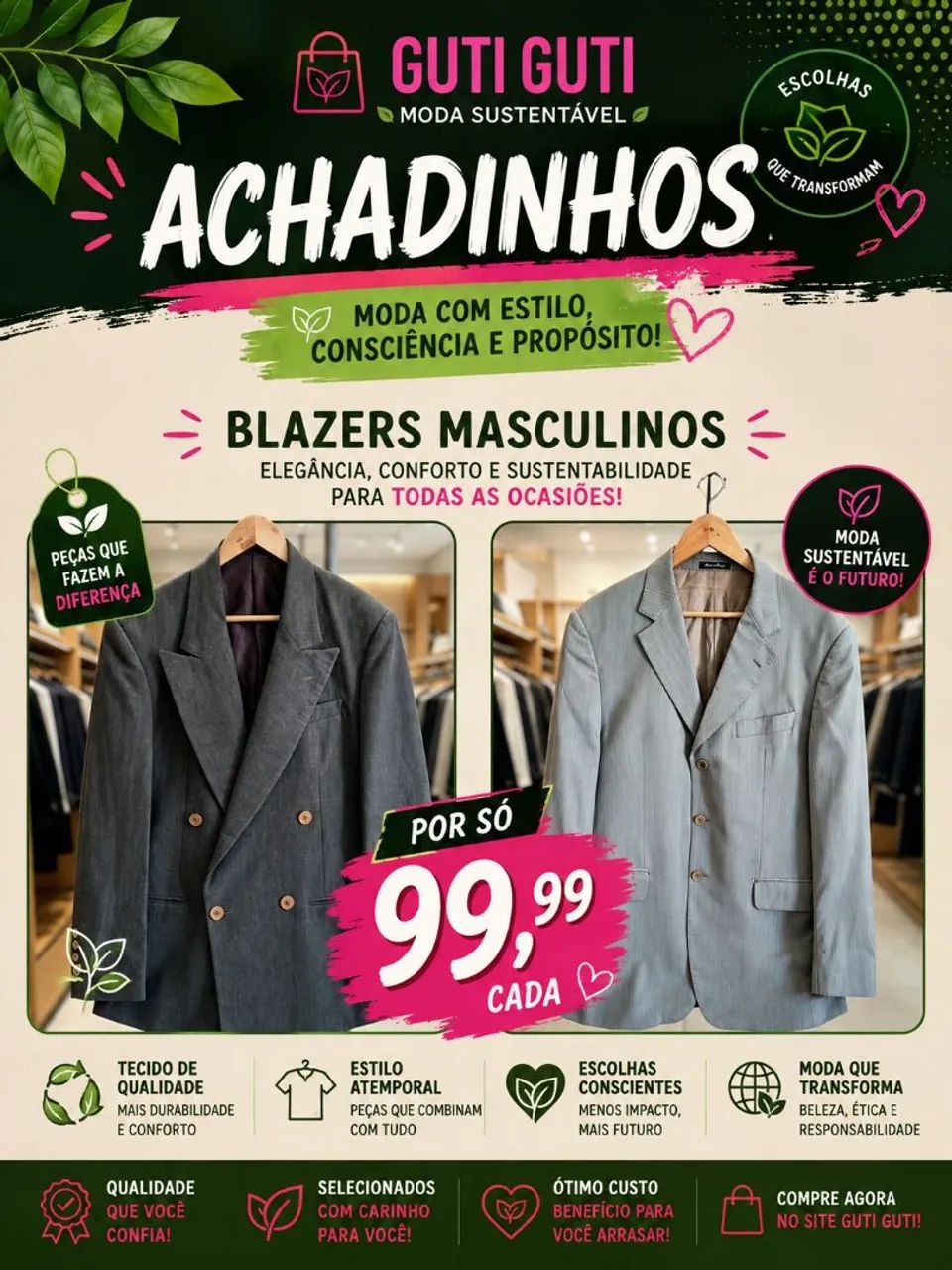 BLAZER MASCULINO POR 