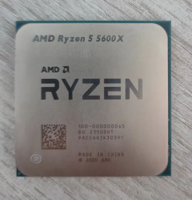 Processador AMD Ryzen 5 5600X - Caixa e Cooler original - Foto 3